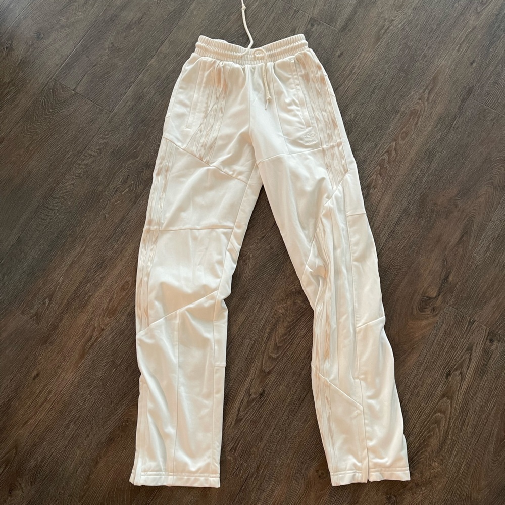 XXS Beige Danielle Cathari x Adidas Beige 3 Stripe Track Pants